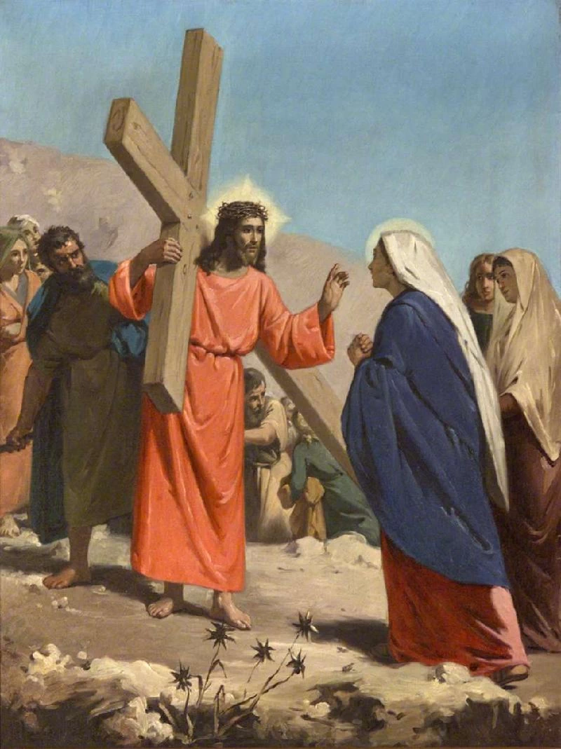 Via Crucis stazione IV